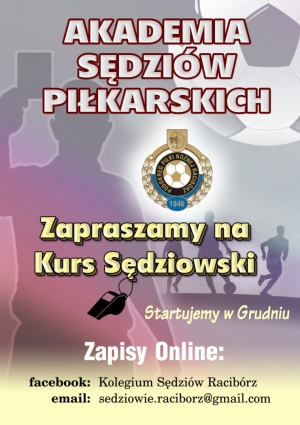 Kolegium Sędziów zaprasza na kurs sędziowski